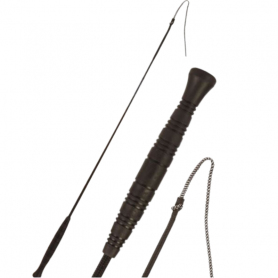 Хлыст с резиновой ручкой и верёвочкой 90 см